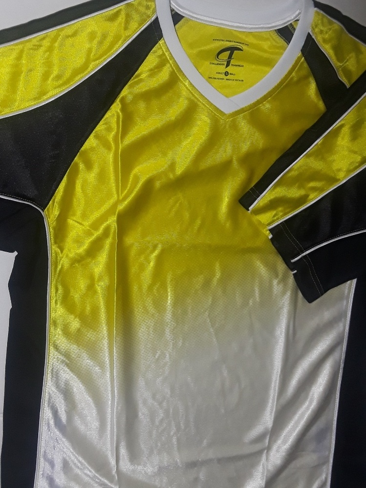 Challenger Teamware black yellow  soccer jersey S - Picture 6 of 7